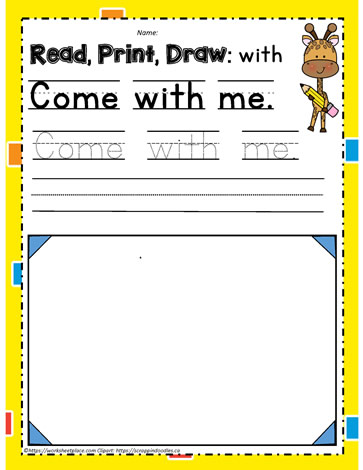 Sight word with